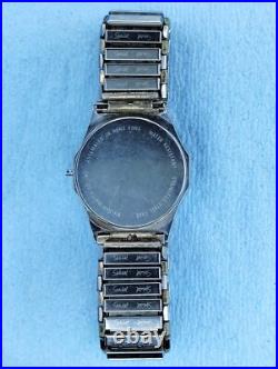 A31 mens Vintage Bulova Royal Oak Style Quartz Parts Repair Old watch lot