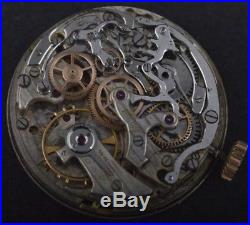 ANGELUS CHRONODATO Triple Date Chronograph Watch Movement Parts & Repair Cal. 217