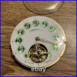 ANTIQUE BONHEUR MENS POCKET WATCH SWISS 1900's Parts or repair