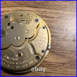 ANTIQUE BONHEUR MENS POCKET WATCH SWISS 1900's Parts or repair