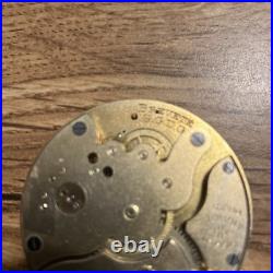 ANTIQUE BONHEUR MENS POCKET WATCH SWISS 1900's Parts or repair