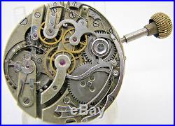 Antique Swiss Chronographs Pocket Watch Movement Parts Repair