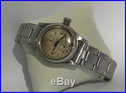AS IS Antique Rolex Oyster Mechanical Watch 3136 For Parts or Repair
