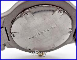 Authentic Muste De Cartier 21 Stainless Steel Quartz Wristwatch, For Parts/repair