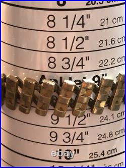 Antique 1903 Waltham Mechanical Watch Hand Painted Porcelain Dial Parts/Repair