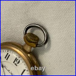 Antique 21 Jewels Hamilton Watch Company Railroad Pocket Watch for Parts/Repair