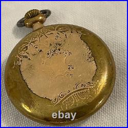 Antique 21 Jewels Hamilton Watch Company Railroad Pocket Watch for Parts/Repair