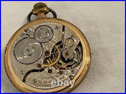 Antique 21 Jewels Hamilton Watch Company Railroad Pocket Watch for Parts/Repair