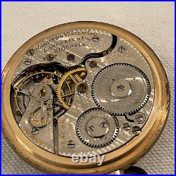 Antique 21 Jewels Hamilton Watch Company Railroad Pocket Watch for Parts/Repair