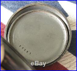 Antique Calendar Moon Phase Pocket Watch for Parts-Repair