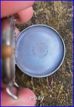 Antique Cyma WWI Trench Watch 7J Base Metal Round Wire Lugs For Parts/Repair