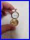Antique Hampton Dueber Pocket Watch Brass Floral 5891374 Parts Repair