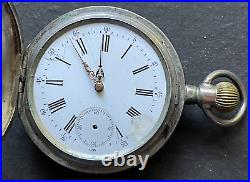 Antique High Grade Swiss Pocket Watch Parts/Repair Spiral Breguet Chaton 52mm
