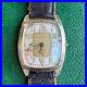 Antique Illinois Marquis White Gold Filled Project Wristwatch PARTS / REPAIR