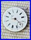Antique Omega 28.4mm Enamel Dial Pocket Watch Movement For Parts/repair