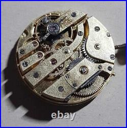 Antique Patek Philipe Watch Movement 27.56mm for repair late 1800's 19th Century