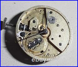 Antique Patek Philipe Watch Movement 27.56mm for repair late 1800's 19th Century