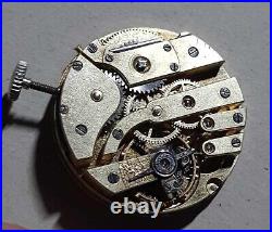 Antique Patek Philipe Watch Movement 27.56mm for repair late 1800's 19th Century