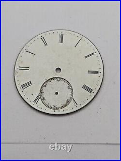 Antique Patek Philippe 34mm Pocket Watch Movement For Repairs