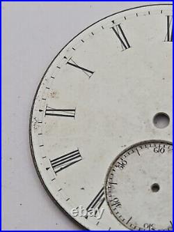 Antique Patek Philippe 34mm Pocket Watch Movement For Repairs