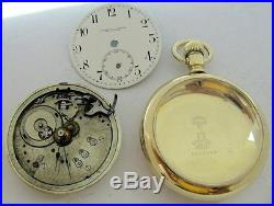 Antique SWISS Vacheron & Constantin Pocket Watch Adjusted PARTS / REPAIR ca 1909