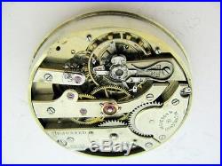 Antique SWISS Vacheron & Constantin Pocket Watch Adjusted PARTS / REPAIR ca 1909