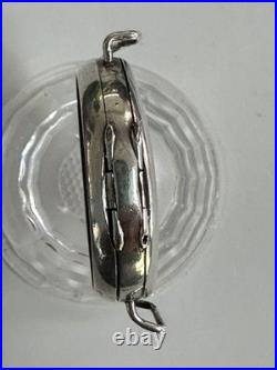 Antique Sterling Silver Trench Watch for Parts or Repair
