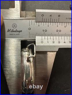 Antique Sterling Silver Trench Watch for Parts or Repair