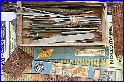 Antique / Vintage Lot of Watchmaker / Watch Repair Tools and Parts