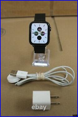 Apple Watch Series 5 44mm GPS Space Gray Read Desc. Parts/ Repair Wifi ONLY