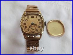 As Is Vintage Longines Men's Watch GF Gold Filled Case Parts Repair