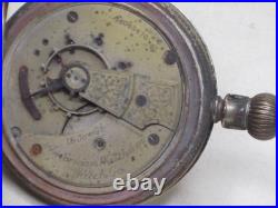 As-is antique parts / repair American Waltham Watch 15 Jewels Grade No. 81 old