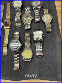 Assorted Lot Of Men's Watches X 34. For Parts / Repair. Battery Not Checked