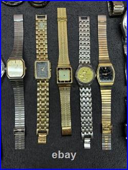 Assorted Lot Of Men's Watches X 34. For Parts / Repair. Battery Not Checked