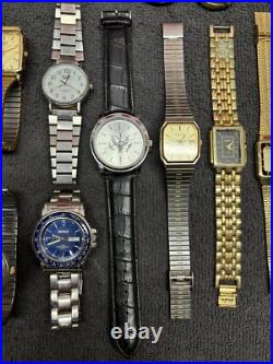 Assorted Lot Of Men's Watches X 34. For Parts / Repair. Battery Not Checked