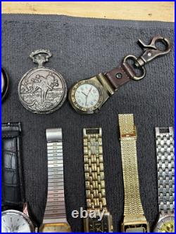 Assorted Lot Of Men's Watches X 34. For Parts / Repair. Battery Not Checked