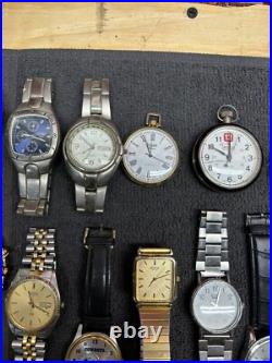 Assorted Lot Of Men's Watches X 34. For Parts / Repair. Battery Not Checked