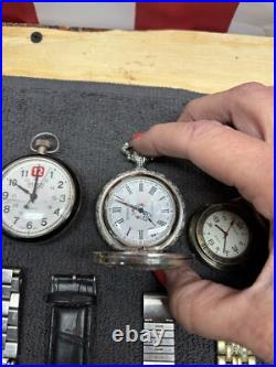 Assorted Lot Of Men's Watches X 34. For Parts / Repair. Battery Not Checked