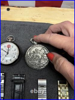 Assorted Lot Of Men's Watches X 34. For Parts / Repair. Battery Not Checked