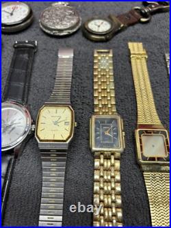 Assorted Lot Of Men's Watches X 34. For Parts / Repair. Battery Not Checked