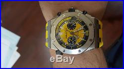 Audemars Piguet Yellow Diver Watch FAULTY FOR PARTS OR REPAIR