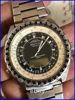 Authentic Breitling Navitimer Jupiter Military Pilot's Watch 80970 Repair R3