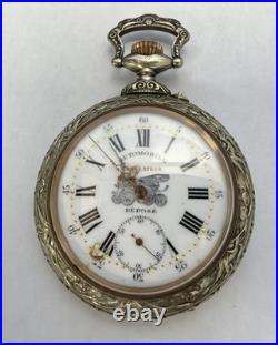 Automobile Regulator Beacourt Hunting Case Pocket Watch Parts/Repair