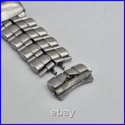 BA0675 TAG Heuer Mens 6000 Watch Band Bracelet Link 19.5mm Parts Or Repair