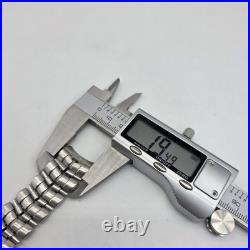 BA0675 TAG Heuer Mens 6000 Watch Band Bracelet Link 19.5mm Parts Or Repair