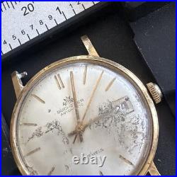 BB37 Vintage 1960s Bucherer 21 Jewel Automatic Watch GoldTone Parts/Repair As Is