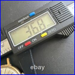 BB37 Vintage 1960s Bucherer 21 Jewel Automatic Watch GoldTone Parts/Repair As Is