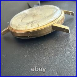 BB37 Vintage 1960s Bucherer 21 Jewel Automatic Watch GoldTone Parts/Repair As Is
