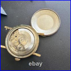 BB37 Vintage 1960s Bucherer 21 Jewel Automatic Watch GoldTone Parts/Repair As Is