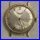 BENRUS WATCH 14K YELLOW GOLD CASE VINTAGE FOR PARTS and REPAIR ONLY 17 Jewels